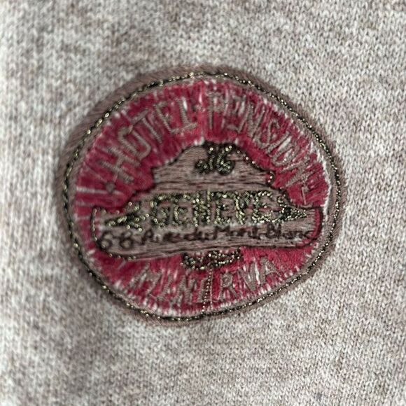 Les Copains Vintage Italian Wool Blend Crew Neck Sweater Women’s Medium - Picture 10 of 14